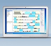 Actiwarre charts and data shown on computer screen