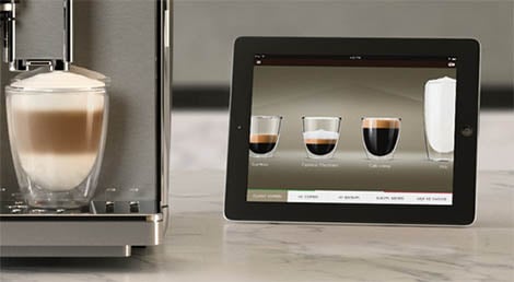 Saecos smarte kaffeapp (2014)