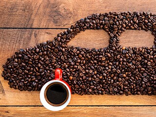 Kaffe kan anvendes som brændstof til biler