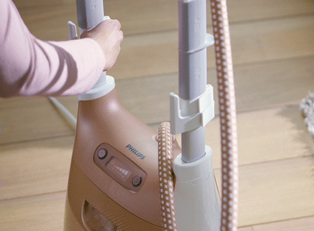 Vælg mellem 5 dampindstillinger