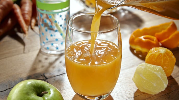 Frisk juice: Opbevaring
