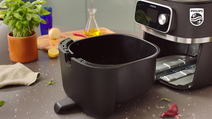 S&aring;dan reng&oslash;r du din model XXL i Airfryer Combi 7000-serien