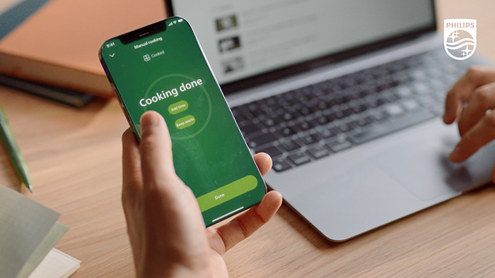 S&aring;dan fjerntilbereder du via HomeID-appen