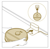 ladeplacering, robotter