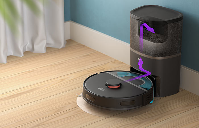 Automatisk tømning, tømmer sig selv i 30 dage