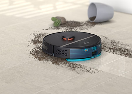 Støvsugning og gulvvask på én gang, XU7100