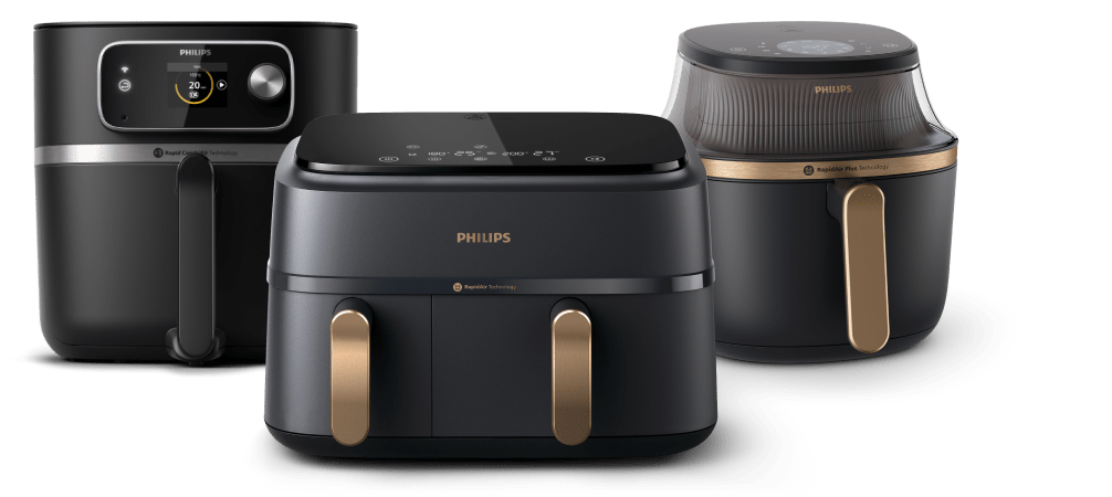 et udvalg af Airfryers