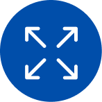 Forskellige kapaciteter ikon