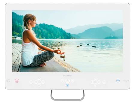 Kommercielle Philips TV - mere effektiv pleje med tilslutningsmuligheder