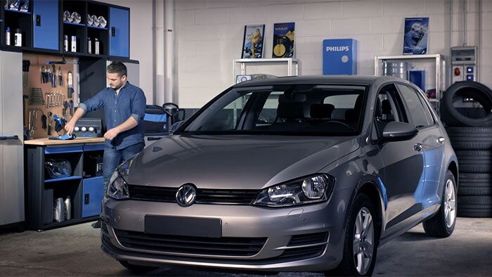 Sådan udskifter du lyskilder på din Volkswagen Golf VII