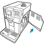 Automatisk Saeco Xsmall-espressomaskine