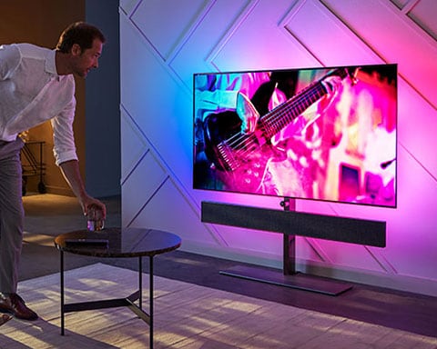 Oplev Philips Ambilight TV