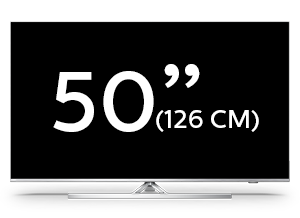 50" 4K UHD LED Android TV i Philips Performance-serien
